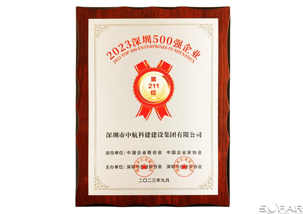 深圳500强企业